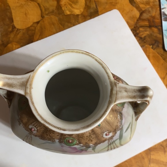 - Antique nippon moriage vase - Picture 6 of 7